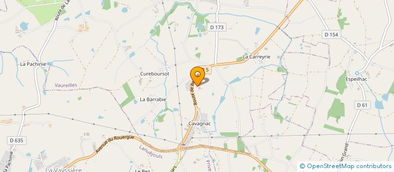 localisation de l'entreprise MONSIEUR JEAN-PAUL MARIE MARRE  VAUREILLES