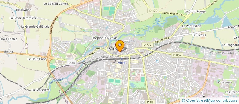 localisation de l'entreprise MONSIEUR JEAN-PAUL MARTEAU  VITRE