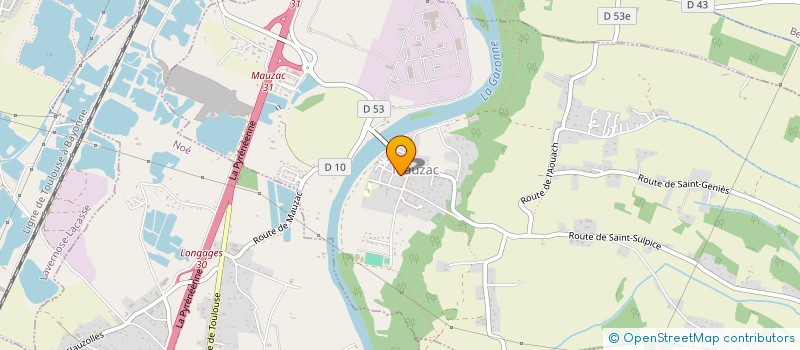 localisation de l'entreprise MONSIEUR JEAN-PAUL MARTY  MONTAUT