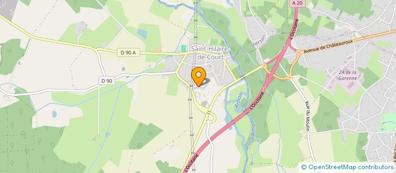 localisation de l'entreprise MONSIEUR JEAN-PAUL MASSIAS  SAINT-HILAIRE-DE-COURT