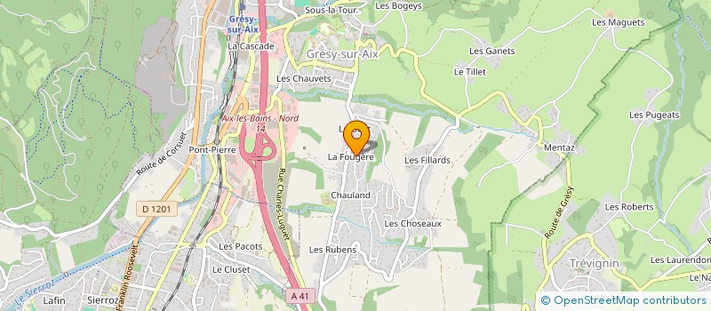 localisation de l'entreprise MONSIEUR JEAN-PAUL MESSINA à GRESY-SUR-AIX