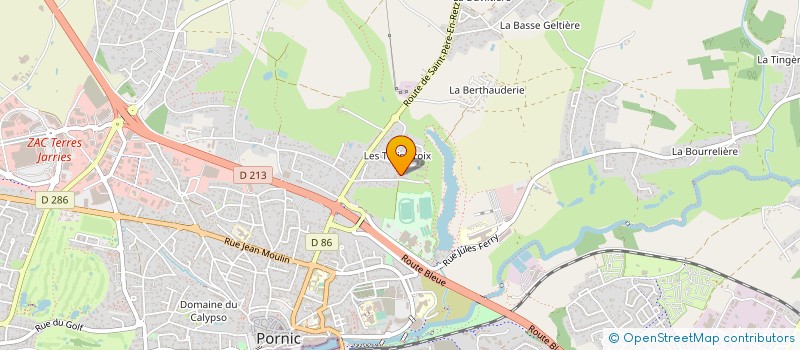 localisation de l'entreprise MONSIEUR JEAN PAUL MEUNIER  PORNIC