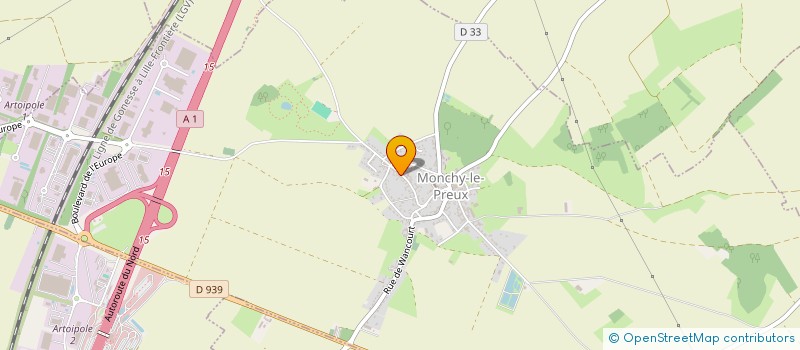 localisation de l'entreprise MONSIEUR JEAN-PAUL MIANNAY à MONCHY-LE-PREUX