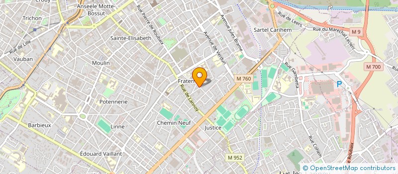 localisation de l'entreprise MONSIEUR JEAN-PAUL MICHEL MEUNIER à ROUBAIX