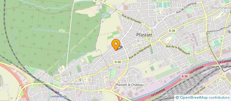 localisation de l'entreprise MONSIEUR JEAN-PAUL MILANI à PFASTATT