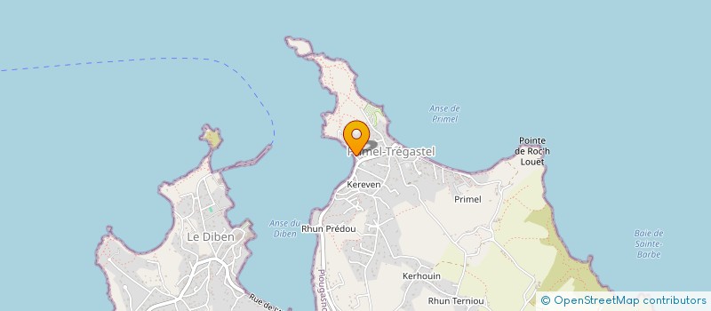 localisation de l'entreprise MONSIEUR JEAN PAUL MOREAU  PLOUGASNOU