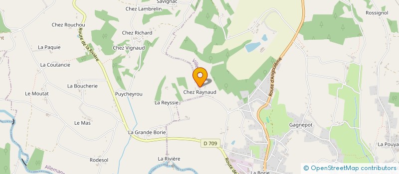 localisation de l'entreprise MONSIEUR JEAN-PAUL MORILLERE  VANXAINS