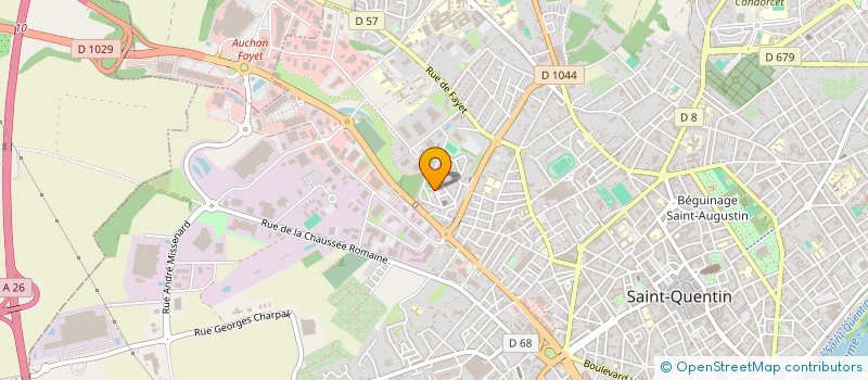 localisation de l'entreprise MONSIEUR JEAN-PAUL MOTTET à SAINT-QUENTIN