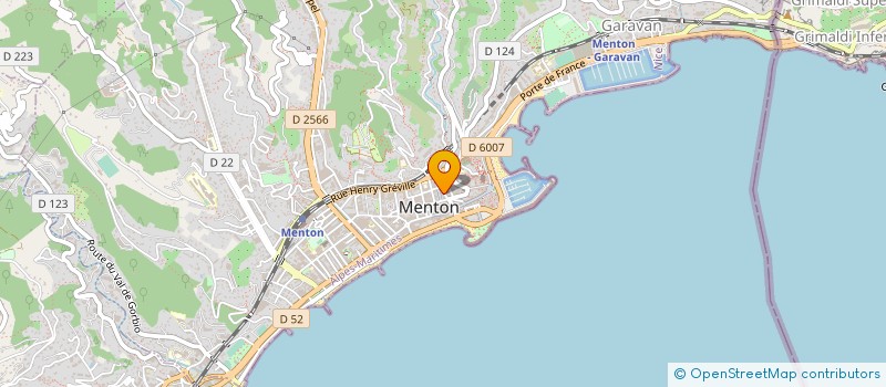 localisation de l'entreprise MONSIEUR JEAN-PAUL MOUVIER à MENTON