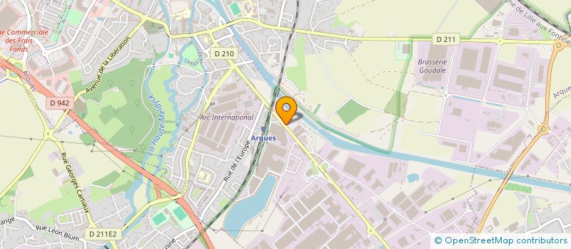 localisation de l'entreprise MONSIEUR JEAN-PAUL NEGRO  ARQUES