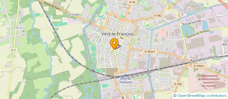 localisation de l'entreprise MONSIEUR JEAN-PAUL NICKELAUS  VITRY-LE-FRANCOIS