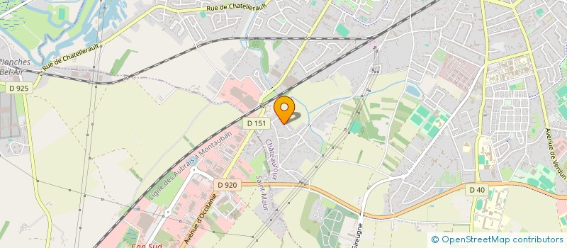 localisation de l'entreprise MONSIEUR JEAN PAUL NOC à CHATEAUROUX