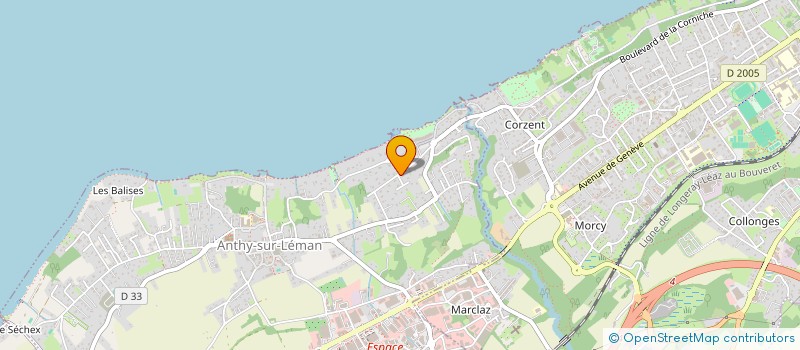 localisation de l'entreprise MONSIEUR JEAN-PAUL NOVARINA  ANTHY-SUR-LEMAN