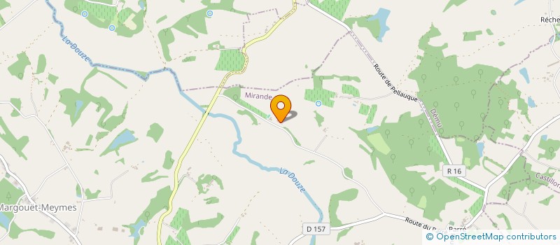 localisation de l'entreprise MONSIEUR JEAN-PAUL NUX  MARGOUET-MEYMES