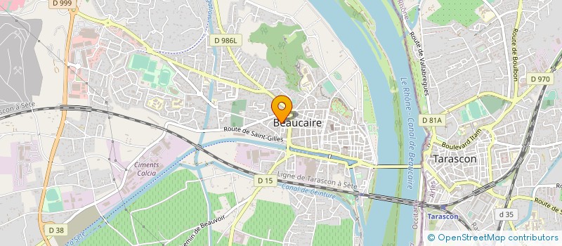 localisation de l'entreprise MONSIEUR JEAN-PAUL ORTEGA à BEAUCAIRE