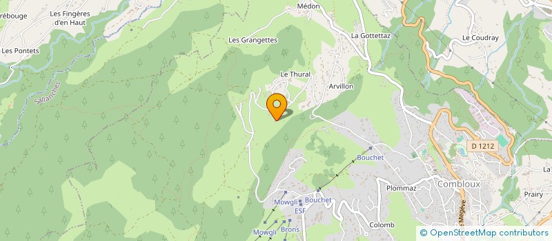 localisation de l'entreprise MONSIEUR JEAN-PAUL PELLOUX  COMBLOUX