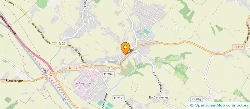 localisation de l'entreprise MONSIEUR JEAN-PAUL PETRISSANS  VERFEIL