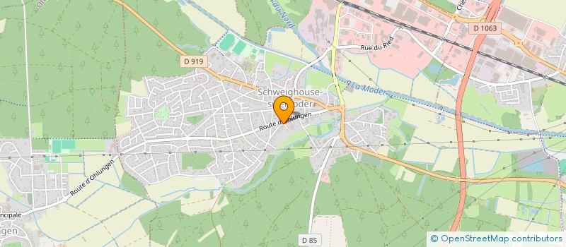 localisation de l'entreprise MONSIEUR JEAN PAUL PEURAUD  SCHWEIGHOUSE-SUR-MODER