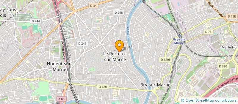 localisation de l'entreprise MONSIEUR JEAN PAUL PEYRARD à LE PERREUX-SUR-MARNE