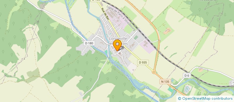 localisation de l'entreprise MONSIEUR JEAN PAUL PEYREGNE à BRILLON-EN-BARROIS