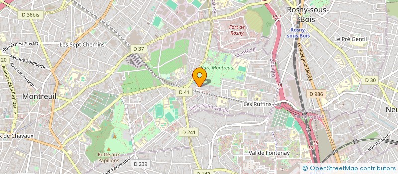 localisation de l'entreprise MONSIEUR JEAN-PAUL PICARD à MONTREUIL