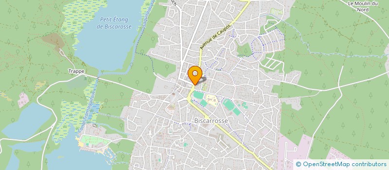 localisation de l'entreprise MONSIEUR JEAN-PAUL PISARSKA  BISCARROSSE