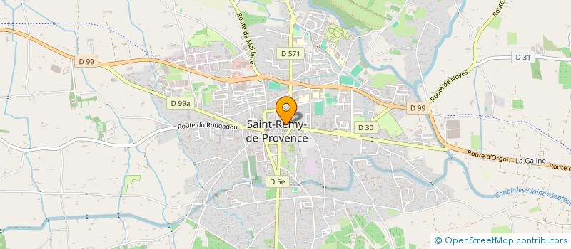 localisation de l'entreprise MONSIEUR JEAN-PAUL PLAUTRE  SAINT-REMY-DE-PROVENCE