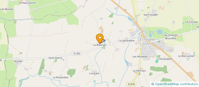 localisation de l'entreprise MONSIEUR JEAN-PAUL PLOTEAU à LA CHAPELLE-GLAIN