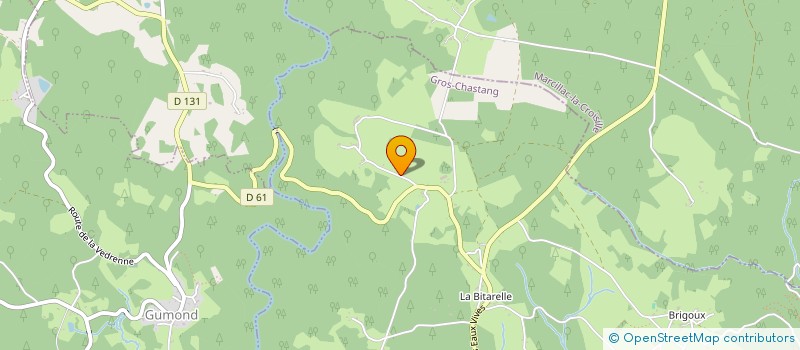 localisation de l'entreprise MONSIEUR JEAN-PAUL POLI  GROS-CHASTANG