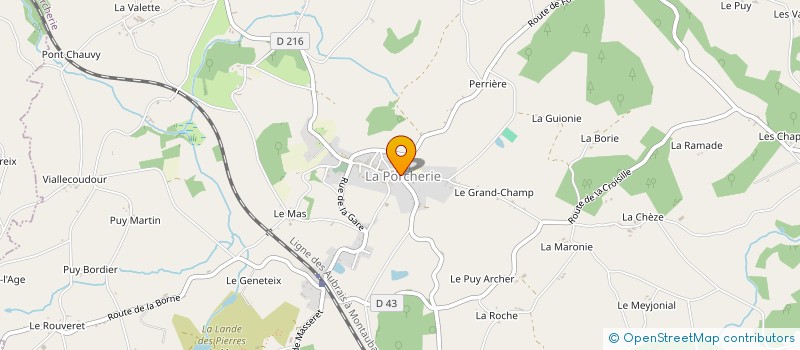 localisation de l'entreprise MONSIEUR JEAN PAUL QUINTANE à LA PORCHERIE