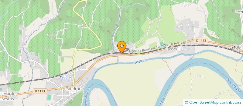 localisation de l'entreprise MONSIEUR JEAN-PAUL RAMBAUD  CASSEUIL