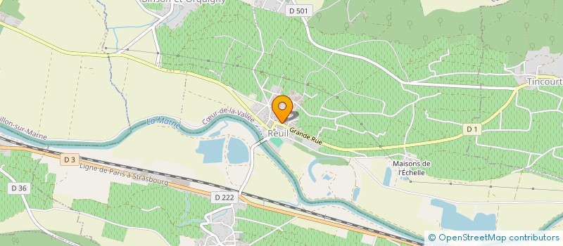 localisation de l'entreprise MONSIEUR JEAN-PAUL RAMILLON  CUCHERY