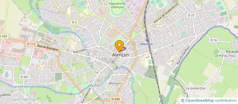 localisation de l'entreprise MONSIEUR JEAN-PAUL RATRON à ALENCON