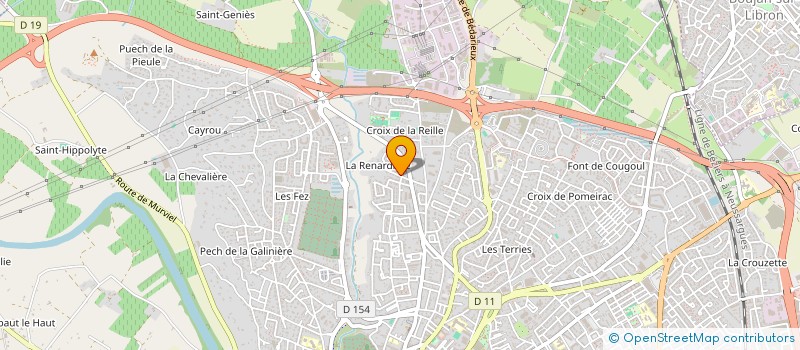 localisation de l'entreprise MONSIEUR JEAN PAUL REILLES à BEZIERS