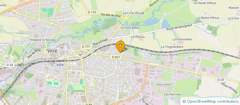 localisation de l'entreprise MONSIEUR JEAN-PAUL RENAULT  VITRE