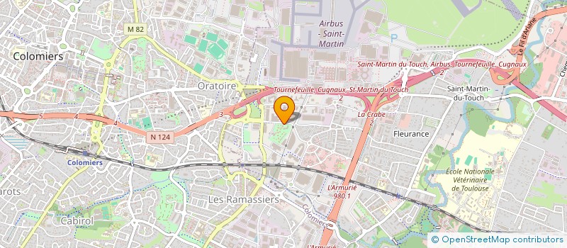localisation de l'entreprise MONSIEUR JEAN-PAUL REY à TOULOUSE