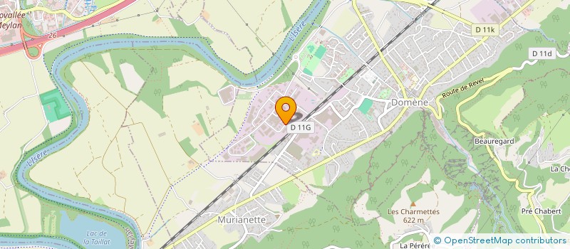 localisation de l'entreprise MONSIEUR JEAN-PAUL REYNAUD  DOMENE