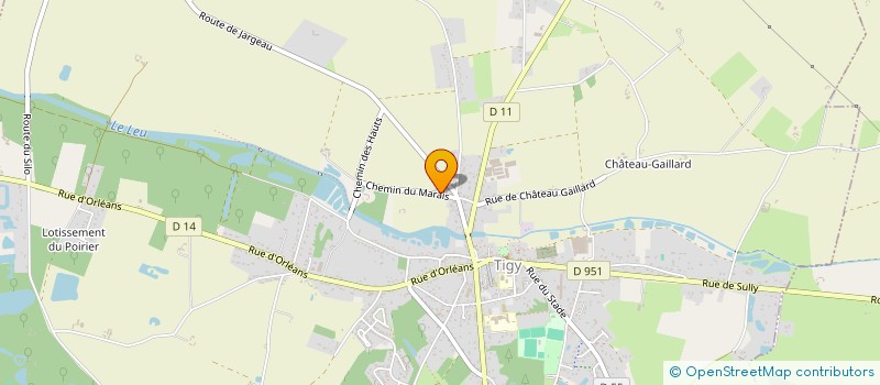 localisation de l'entreprise MONSIEUR JEAN-PAUL RICHARD à VIENNE-EN-VAL