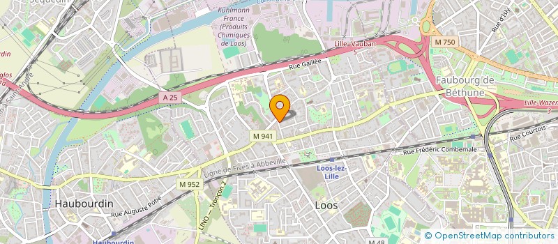 localisation de l'entreprise MONSIEUR JEAN PAUL RICHEZ  LOOS