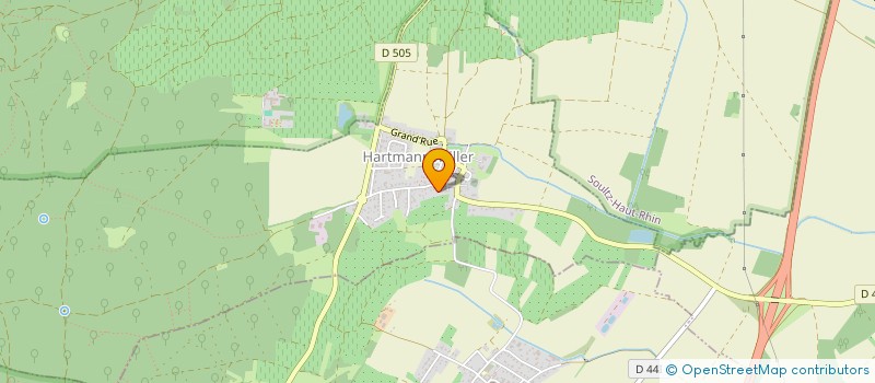 localisation de l'entreprise MONSIEUR JEAN-PAUL RIETHER  HARTMANNSWILLER