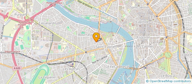 localisation de l'entreprise MONSIEUR JEAN-PAUL RIGAL à TOULOUSE