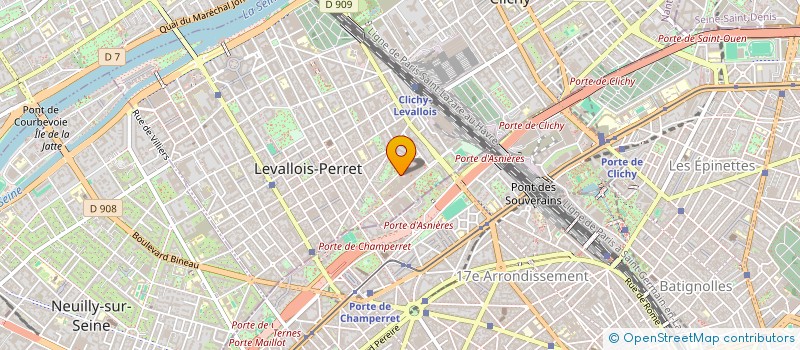 localisation de l'entreprise MONSIEUR JEAN-PAUL RIVASSEAU à LEVALLOIS-PERRET