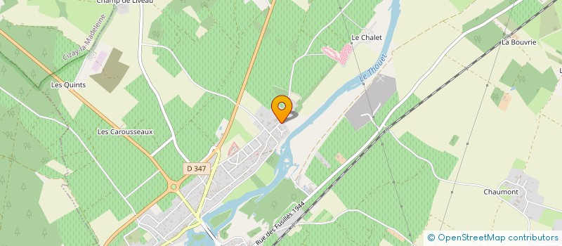 localisation de l'entreprise MONSIEUR JEAN-PAUL ROBERT  BELLEVIGNE-LES-CHATEAUX