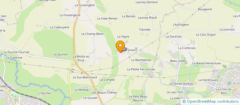 localisation de l'entreprise MONSIEUR JEAN-PAUL RONSIN à BEDEE