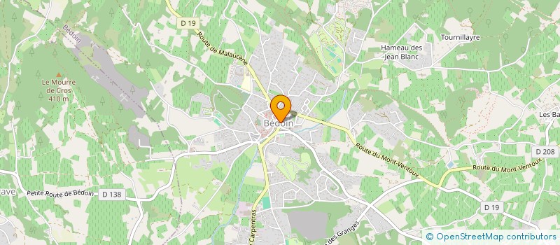 localisation de l'entreprise MONSIEUR JEAN-PAUL ROUILLET à BEDOIN