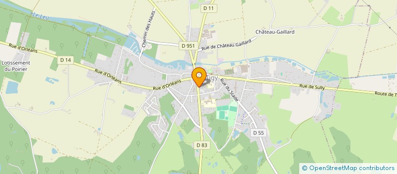 localisation de l'entreprise MONSIEUR JEAN-PAUL ROUSSEAU  TIGY