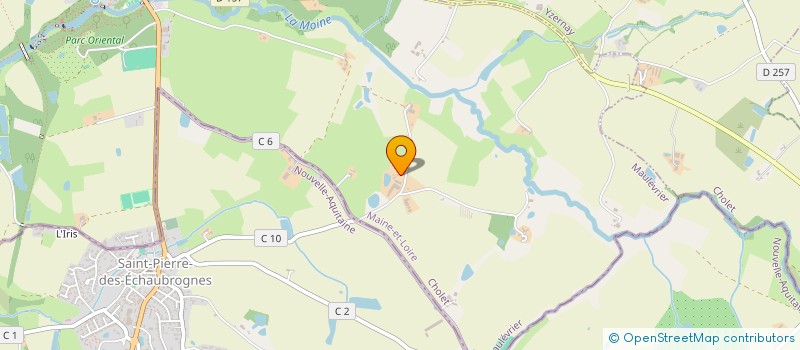 localisation de l'entreprise MONSIEUR JEAN-PAUL ROY  MAULEVRIER