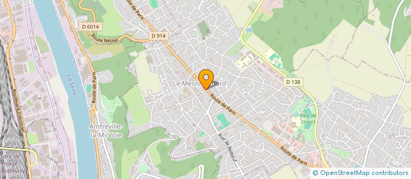 localisation de l'entreprise MONSIEUR JEAN-PAUL RUFFIN  LE MESNIL-ESNARD