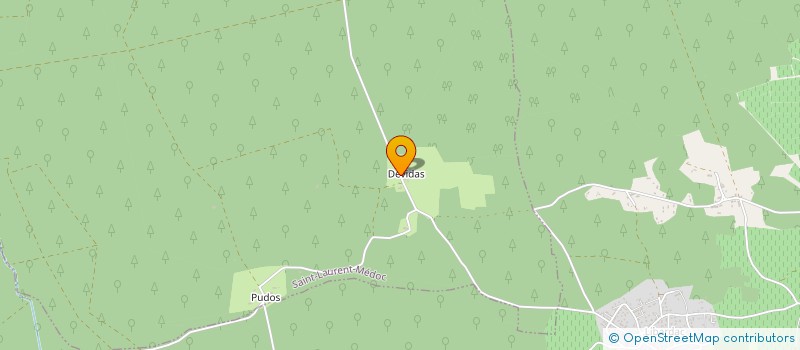 localisation de l'entreprise MONSIEUR JEAN-PAUL SAINTOUT  SAINT-LAURENT-MEDOC