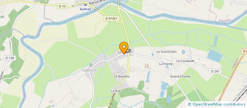 localisation de l'entreprise MONSIEUR JEAN-PAUL SANCHEZ  SABLONS